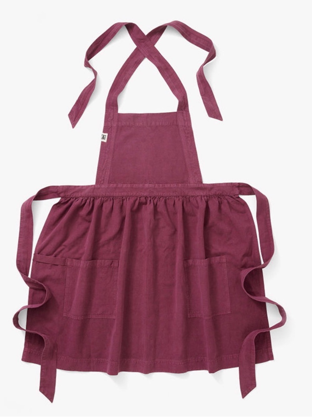 Women's Burgundy Apron